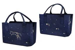 GILDE nákupní filcová taška - Vánoční kometa 